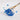 blue glixia flower